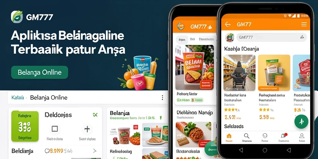 Tampilan antarmuka aplikasi GM777 yang menarik dan intuitif.