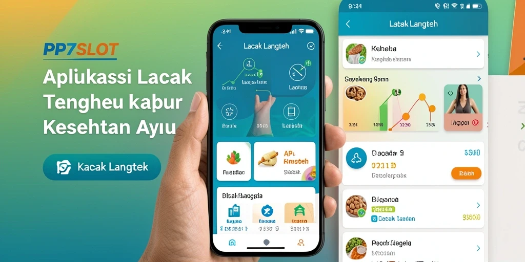 Antarmuka sederhana dan ramah pengguna PP7SLOT untuk pelacakan langkah.