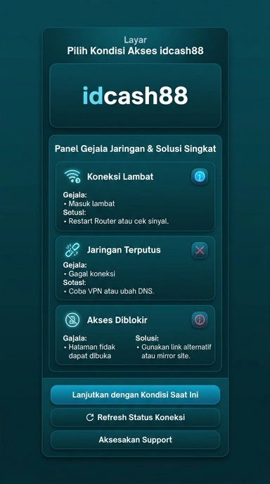 Halaman Link Alternatif idcash88 untuk Pengguna Android